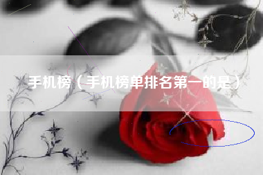 手机榜（手机榜单排名第一的是）